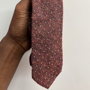J crew neck tie